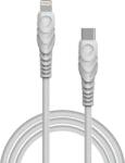 Biond BIO-20-TIP USB Type-C apa - Lightning apa Adat és töltő kábel - Fehér (2m) (BIO-20-TIP) (BIO-20-TIP)