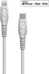 Biond BIO-12-TMF USB Type-C apa - Lightning apa MFI Adat és töltő kábel - Fehér (1.5m) (BIO-12-TMF) (BIO-12-TMF)