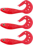 Nevis Twister Shad Vantage 9cm 3db/cs (Japanese red) (9509-009)