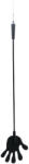 Rimba - Bici de călărit din silicon în formă de mână - 40 cm (negru) (8718924235416)
