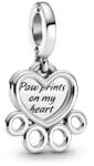 Pandora Moments Szivek és mancsok ezüst függő charm - 799360C00 (799360C00)
