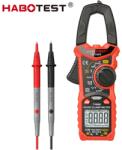 Habotest HT206D - digitális lakatfogós multiméter: 600 V, AC/DC feszültség, AC/DC áram, True-RMS, NCV, kapacitás, LoZ, DCA zéró stb (206d)