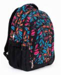 budmil virágos iskolatáska, hátizsák - Purple Flowers (10110183-051253-0000)