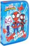 Spiderman Penar cu 1 fermoar si 2 flapsuri, Marvel Spiderman Penar