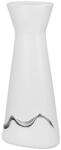  Modern elegancia - hullámvonalas kerámia váza (6x10x25 cm)