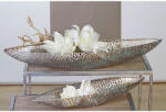  „Purley Óriás méretű arany színű antik hatású fém tál - 80cm