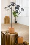  „Ginkgo modern dekorszett mangófából - 71 cm