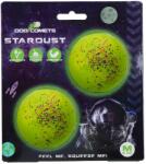 DOG COMETS Stardust Green M labda 6cm (2 db-os Pack)