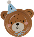  Mackófejes tányérok, mix, 21x23 cm (1 db / 6 db) (TPP93)