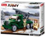 Sluban Army WWII - Budapest ostroma: BM-13 Katyusa sorozatvető építőjáték készlet (M38-B0975)