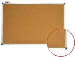 Sisteme afisare Optima Panou pluta cu rama din aluminiu, 90 x 120 cm, Optima (OP-30090120)