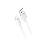 Apple Cablu Date si Incarcare USB-A - Lightning XO Design NB156, 18W, 1m, Alb