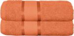  Prosop de baie 70x130 cm, bumbac, densitate 400 g mp, Portocaliu (40003 Portocaliu) Prosop