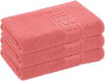  Prosop de baie 70x130 cm, bumbac, densitate 500 g mp, Roz (50003 Roz) Prosop