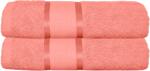 Prosop de baie 70x130 cm, bumbac, densitate 400 g mp, Roz (40003 Roz) Prosop