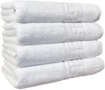  Prosop de baie 50x90 cm, bumbac, densitate 500 g mp, alb (50002 Alb) Prosop