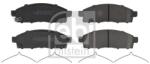 Febi Bilstein set placute frana, frana disc FEBI BILSTEIN 16624 (16624)