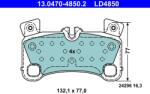 ATE set placute frana, frana disc ATE Ceramic 13.0470-4850.2 (13.0470-4850.2)