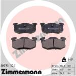 ZIMMERMANN set placute frana, frana disc ZIMMERMANN 20973.110. 1 (20973.110.1)