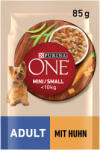 ONE 26x85g PURINA ONE Mini Adult csirke nedves kutyaeledel