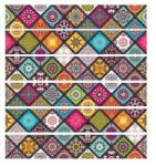 Original Deals Matricák beltéri vagy kültéri lépcsőkhöz, öntapadós, 6 db, színes gyémántok, 100 x 18 cm, EREDETI AJÁNLATOK (23AGL1181)