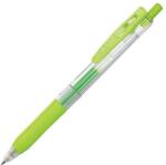 Zebra Zseléstoll, 0, 33 mm, nyomógombos, ZEBRA "Sarasa Clip", világoszöld (TZ14298) - primatinta