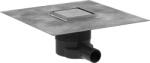 Hansgrohe RainDrain Brilliance rigolă duș 10 cm oţel 56250800 (56250800)