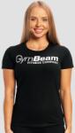 GymBeam Дамска фитнес тениска Black S