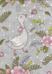  Mintás textil pelenka 1db-os - szürke kacsa