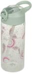 Baagl tritán kulacs 500 ml-es szívószálas - Pink Rainbow (A-35410)