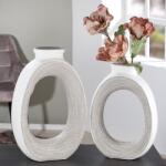  Modern Kerámia Váza Természetes Textúrával 36 cm