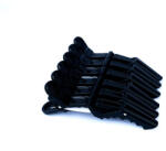 HairExtensionShop Hajcsipesz Krokodil Csat 11.5cm Fekete Színben 1db - Nagy Tömegű Hajak Rögzítéséhez