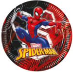 Marvel Pókember papírtányér, party tányér 8 DARABOS, 23 cm FSC Nr5