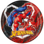 Marvel Pókember World of Webs papírtányér 8 db-os 20 cm FSC Nr4