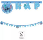 Disney Lilo és Stitch, A csillagkutya Angel Happy Birthday zászlófüzér 2, 3 MÉTER FSC