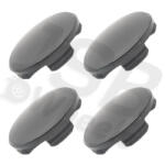  Set capace jante aliaj N07 negru (N07N)