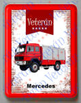  Hűtőmágnes Műanyag - Mercedes Fire Truck (106230)