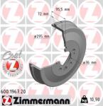 ZIMMERMANN Tambur frana ZIMMERMANN 600.1967. 20 (600.1967.20)