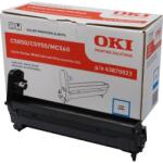 OKI Dobegység OKI 43870023 (C5850, C5950, MC560) , azúr (cyan), eredeti