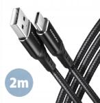 AXAGON BUCM-AM20AB Usb-c kábel Usb-a, 2m, Usb 2.0, , , (8595247906861)