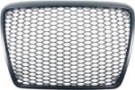 Carmart Решетка без емблема Audi A6 С6 (2008-2011) - RS Look черна