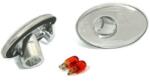 Carmart Кристални мигачи Opel Astra F / Corsa B / Corsa C / Tigra - хром