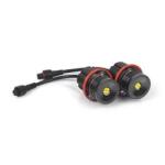 Carmart 40w Лед крушки за ангелски очи за bmw e39 / e60 / e53 x5 / e65 / e87 / e63 - бял цвят