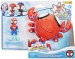 Hasbro Spidey si Prietenii Lui Uimitori Marvel Set Figurina 7.6cm si Submarinul Crab Paianjen (G0663_G1464) Figurina