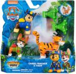 Spin Master Patrula Catelusilor Jungle Pups Set 3 Figurine Chase Tracker si Tigrul (6068629) - edanco Figurina