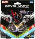 Hasbro Beyblade X Marvel Set Duo Spider Man 3-60f si Venom 3-80n (G0278_G0288) Figurina