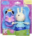 Hasbro Peppa Pig Set Figurina si Accesorii Vestimentare Iepurasul Rebecca 15cm (F8859_G0329) Figurina