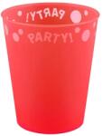  Red, Piros micro prémium műanyag pohár 250 ml (PNN96197)