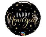  Happy New Year Stars fólia lufi 46 cm (MLG279451)