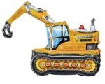  Markológép Excavator 3D fólia lufi 89 cm (MLG184075) - sandori